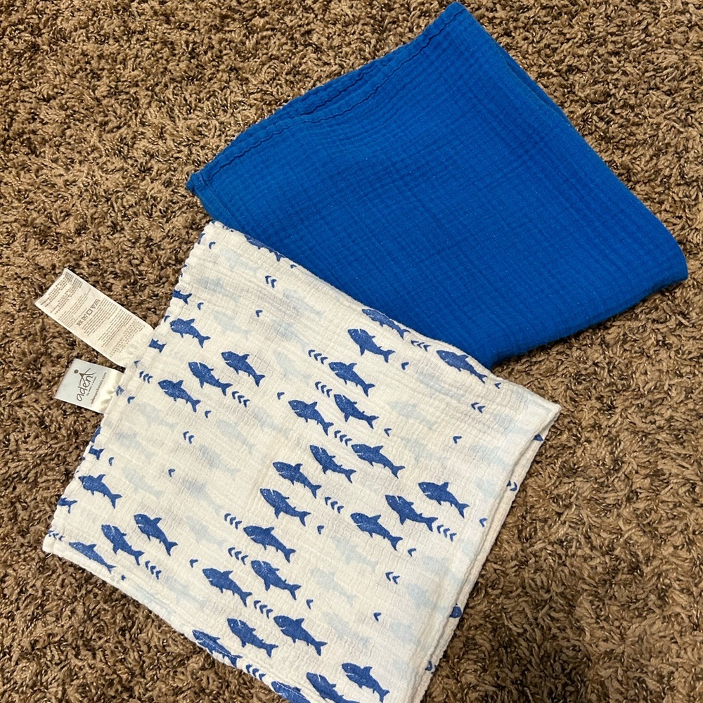 Aden and Anais security blankets